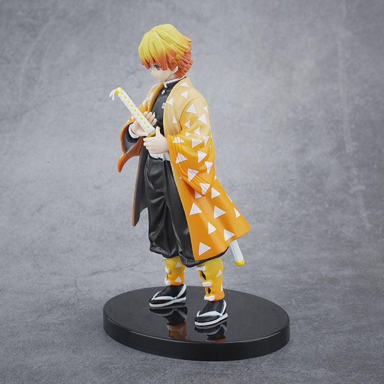Demon Slayer Blade Nezuko Kamado Tanjiro Agatsuma Zenitsu Tomioka Giyuu Kochou Shinobu Hashibira Inosuke figure model ornament