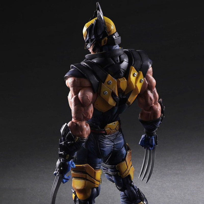 Marvel Novo Hot Sell 28cm Comics Wolverine X-Men Action Pvc Personagem Enfeites Brinquedos Presente de Aniversário de Natal para Meninos