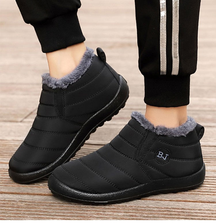 Men Boots 2025 Winter Shoes For Men Waterproof Snow Boots Winter Botas Hombre Warm Fur Ankle Boots Mens Botines