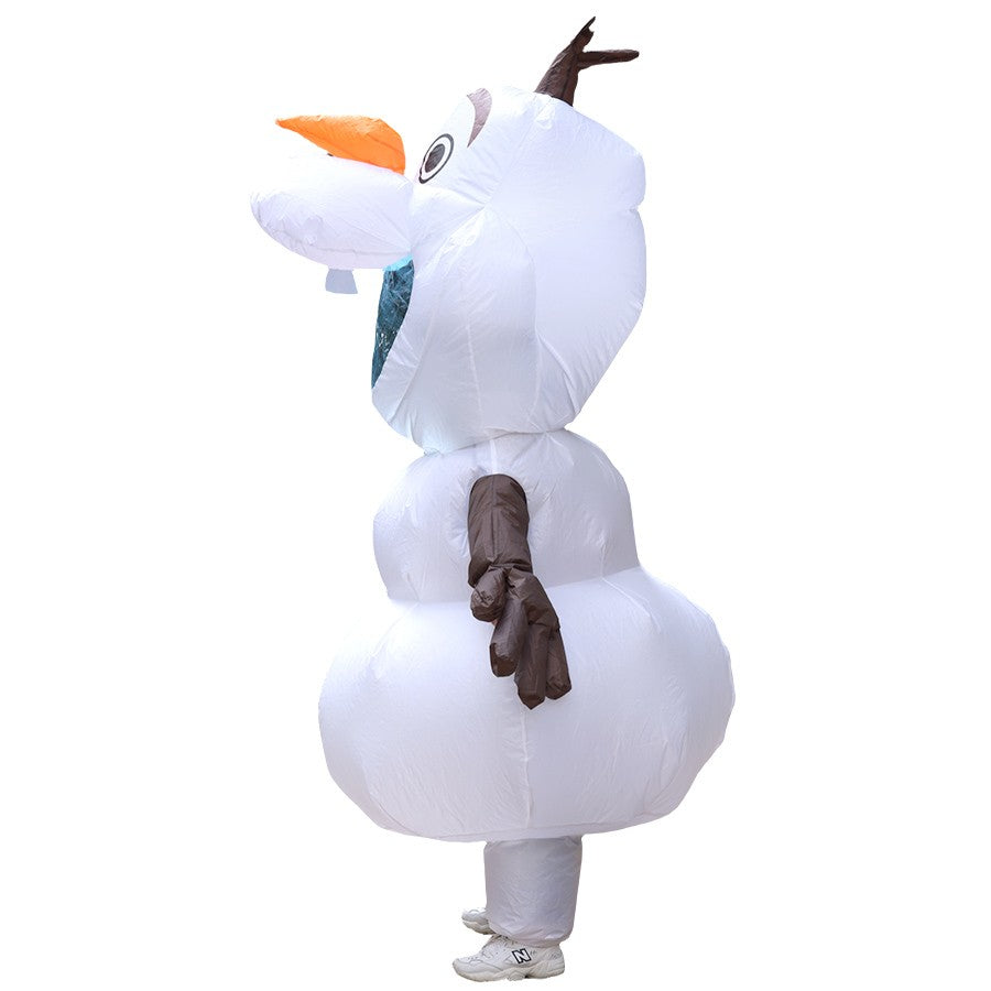 Cute and Unique Standing Shark Shaped Inflatable Suit Funny Ballet Inflatable Suit Suitable for Halloween Christmas Play Props