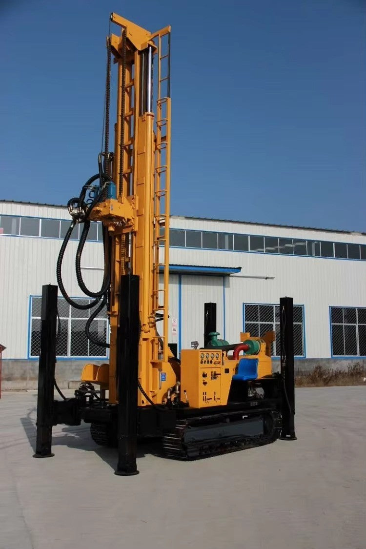 Perfuratriz Rotativa de Poço Artesiano a Diesel YUGONG com Profundidade de 600m - Ideal para Projetos de Água Industriais e Agrícolas