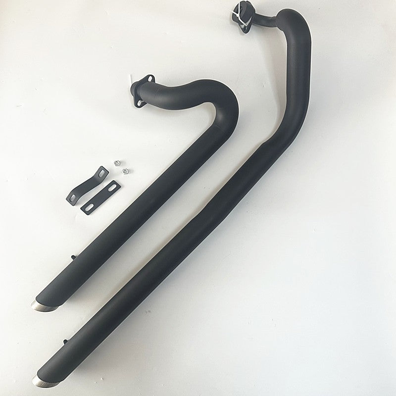Motorcycle parts exhaust pipe with muffler For Yamaha V-Star XVS1100 Custom Classic Drag Star 1100 full exhaust system pipe