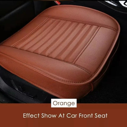 Car Seat Covers Protectors,Luxury PU Leather Breathable Car Interior Seat Cushion Pad Mat for Sedan SUV Truck Jeep Mini Van