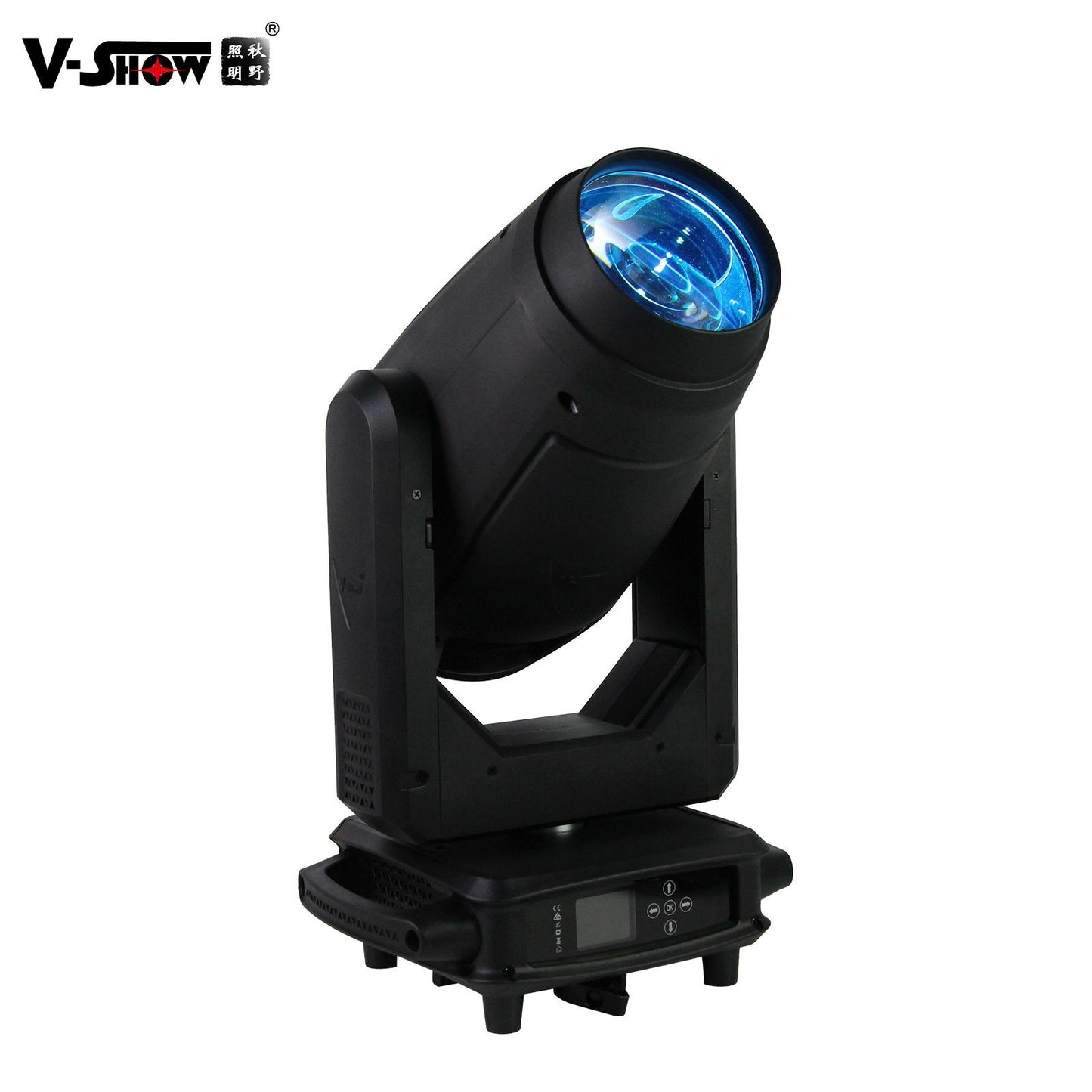 VSHOW 2pcs S712 With Folding Clamp With Flightcase Led Module 450W Beam Spot Wash BSW 3in1 With Zoom CMY CTO Moving Head Light
