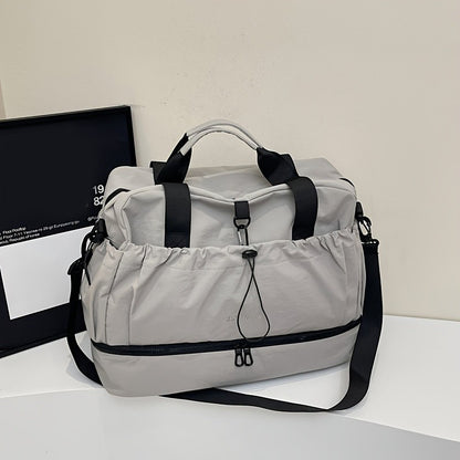 Large Travel Bag - Spacious, lightweight & durable. With adjustable strap & pockets. Perfect for travel & commute.