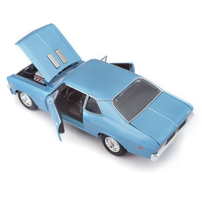 Maisto 1:24 1970 Chevrolet NOVA SS modelo de carro de liga fundido estático de precisão para coleção, presente, brinquedo, maré de jogo