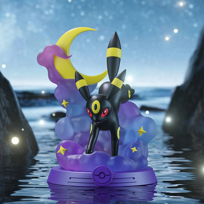 Eevee Sylveston Umbreon Adventure 9 Bags Monster Blind Box PVC Action Doll Surprise Toy Collection Gift for Fans