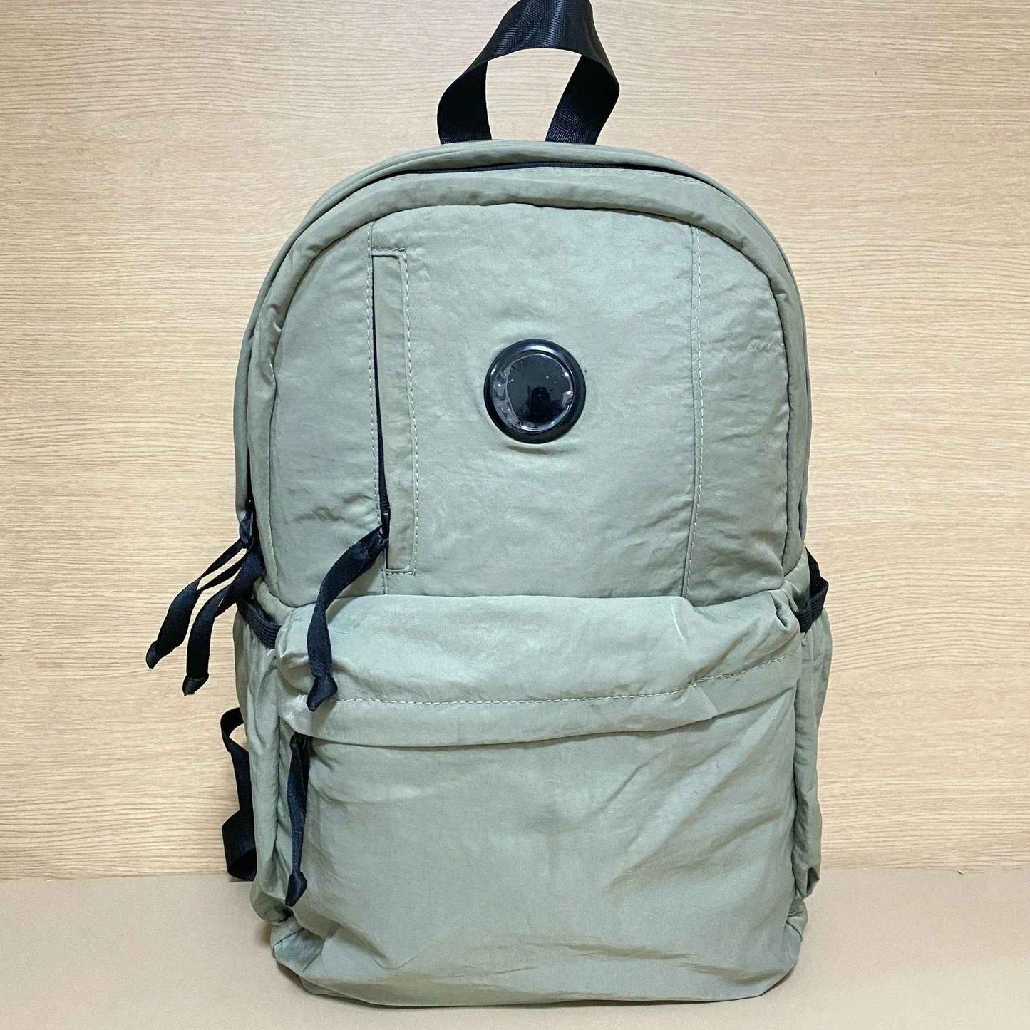 Fashionable Large Capacity Nylon Backpack for Men Laptop Computer Bag with Book Pocket Leisure New Trend