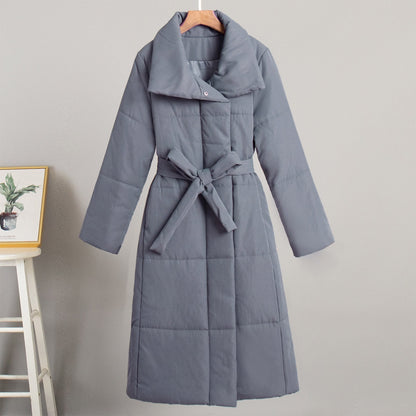 New Winter Women's Large Quilt Cotton Clothes Fashion Loose Long Overcoat Warm Cotton Jacket Female Cold Padded Jacket ?? ????
