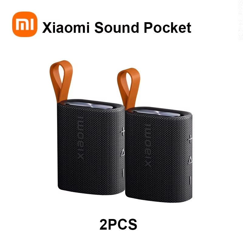 Alto-falante portátil original Xiaomi Sound Pocket IP67 Bluetooth 5.4 TWS Stereo Combo 1000mAh com 10 horas de bateria de longa duração e microfone