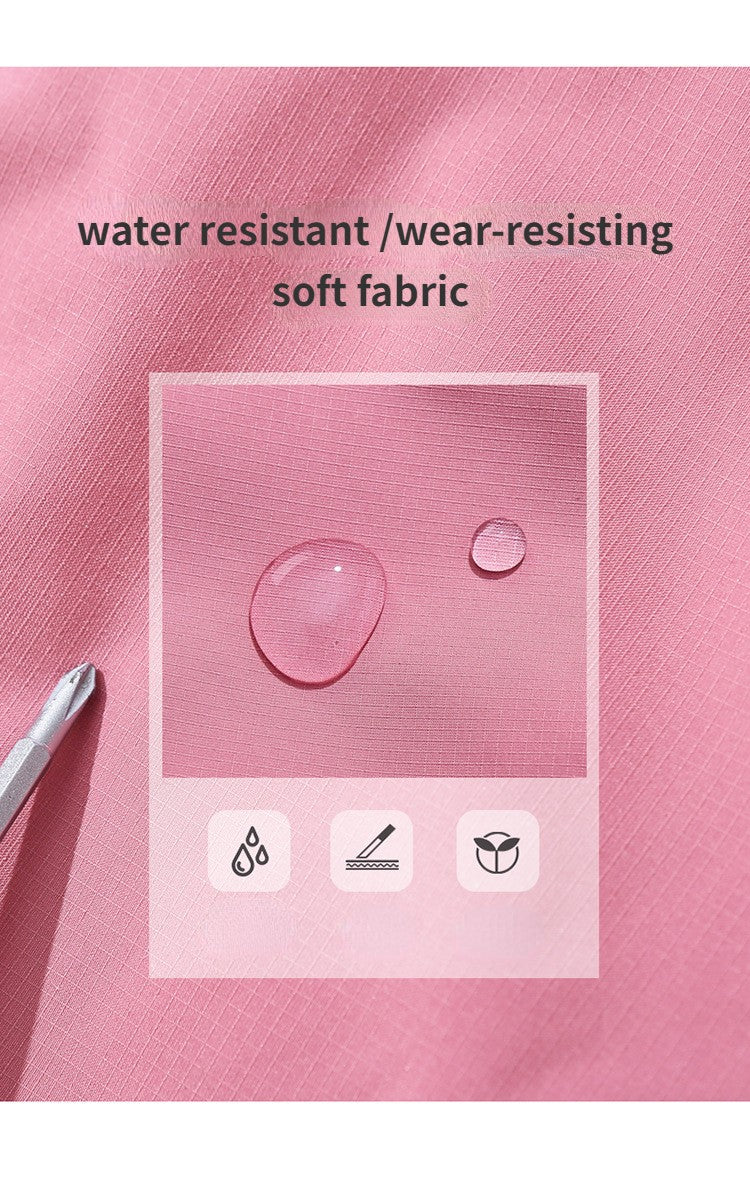 Solid Color Women's Portable Shoulder Bag Simple Female Nylon Cloth Padded Crossbody Bags Travel Purse Handbags Messenger Bag