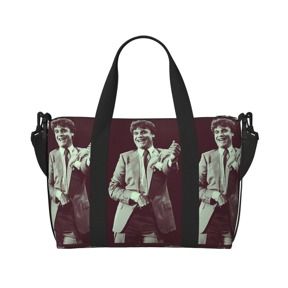 El Sol De Mexico Luis Miguel Beach Travel Bag Large Capacity Tote Bags for Gym Sport Women Shopping Duffle Shoulder Bag