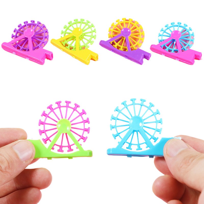 10/20/50PCS Children Cartoon Ferris Wheel Whistle Parent-Child Interaction Children'sToys Birthday Party Gift Random Color Tuya