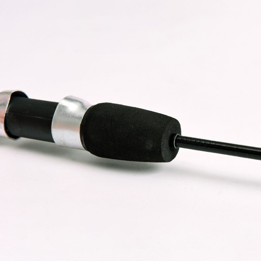Cana de Pesca de Gelo de Inverno com Carretilha, Alimentador Mini Dobrável para Exterior, Vara de Pesca Telescópica Giratória para Gelo, Conjunto de Carretilha de Pesca