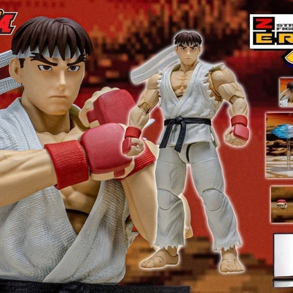 In Stock Storm Toys 1/12 Scale Street Fighter Alpha3 Ryu SFSA02 Action Anime Action Figure Model Doll Toys Hobby Collectible