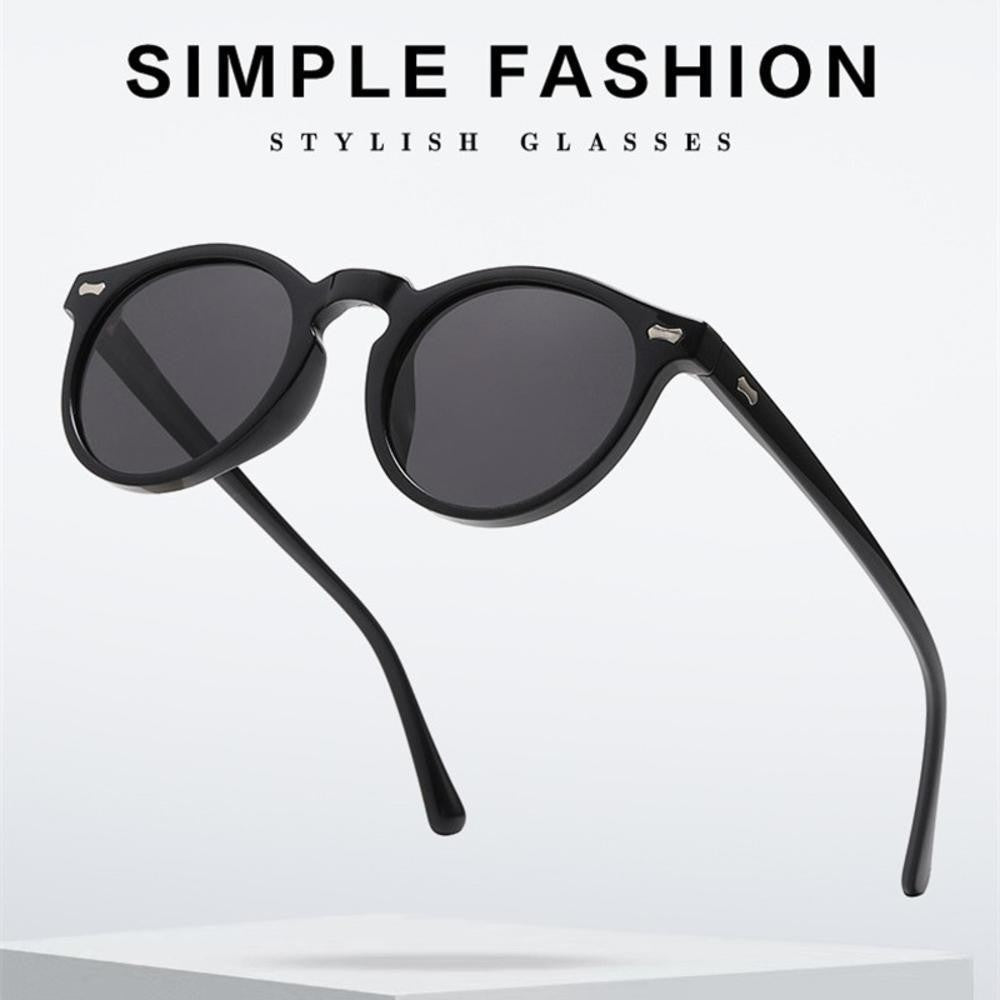 2024 Polarized Sunglasses Men Women Brand Designer Retro Round Sun Glasses Vintage Male Female Goggles UV400 Oculos Gafas De Sol