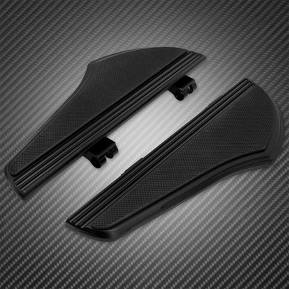 Pedaleiras Antiderrapantes Dianteiras para Motocicleta Harley Softail Fatboy Deluxe Touring Electra Glide FLHR