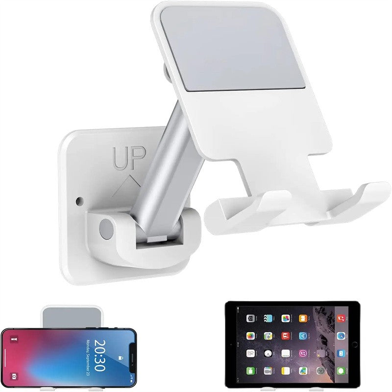 Wall Sticker Mount Tablet Stand Stretchable Arm Cell Phone Wall Holder Adjustable Wall Stand for iPad iPhone 4-12inch Universal