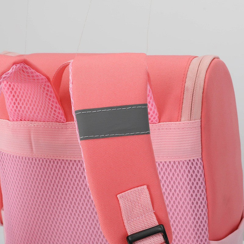 Mochila infantil de desenho animado para meninos e meninas do ensino fundamental, versão coreana, nova bolsa espacial infantil