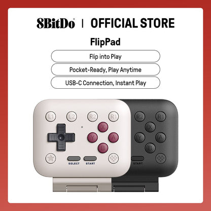 8BitDo FlipPad Mobile Gaming Controller for iPhone and Android, Flip-Style USB-C Gamepad for Vertical Mobile Gaming