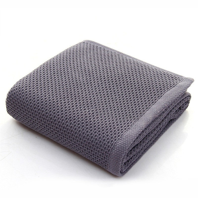 70x140cm high qualityWaffle towel Bathroom accessories ??solid color towel absorbent strong Wipe towel after exercise