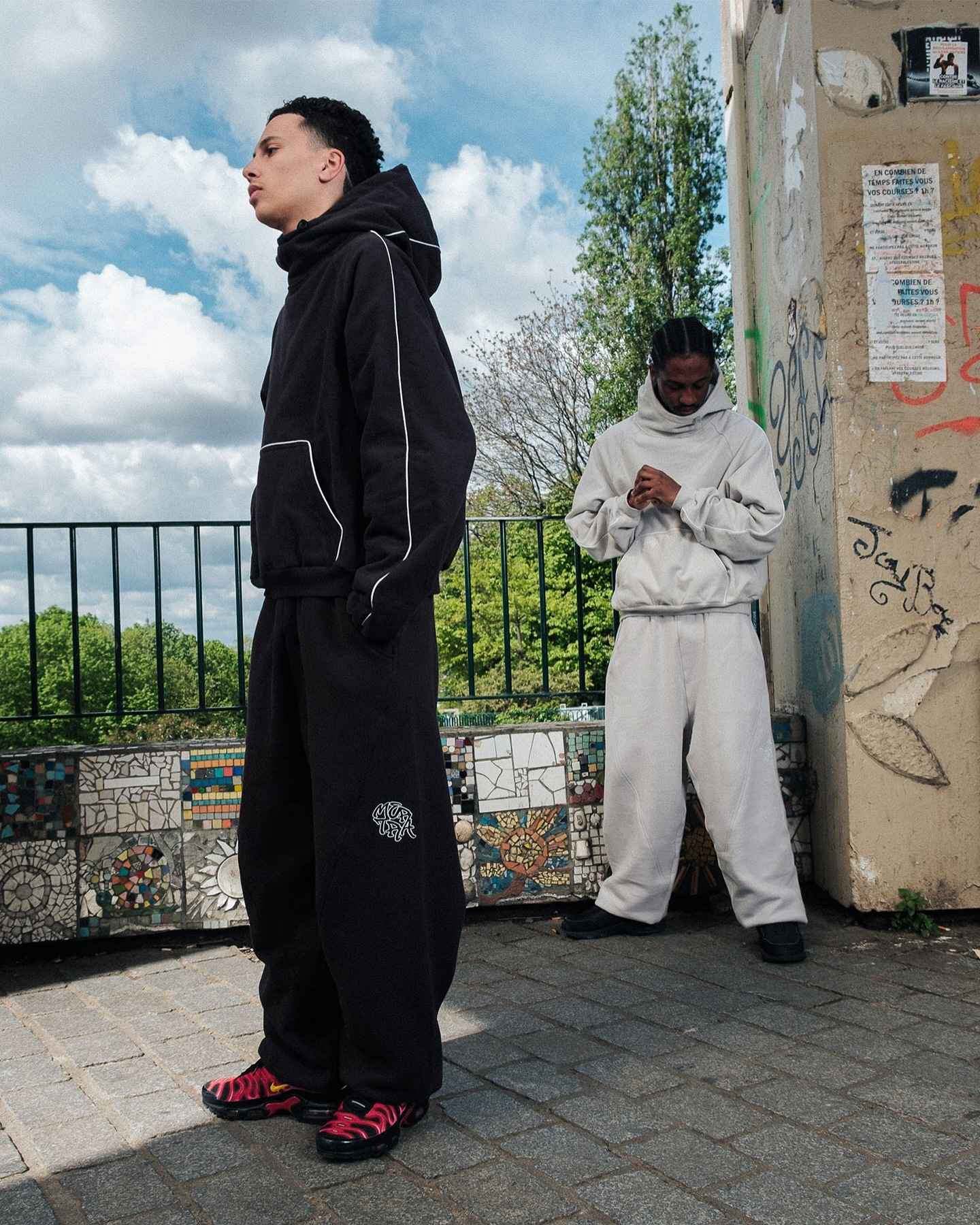 Calções casuais de hip-hop retrô estilo europeu e americano, calças esportivas com logo de marca bordado, unissex, folgadas, perna larga