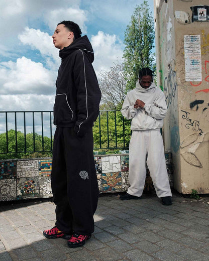 Calções casuais de hip-hop retrô estilo europeu e americano, calças esportivas com logo de marca bordado, unissex, folgadas, perna larga