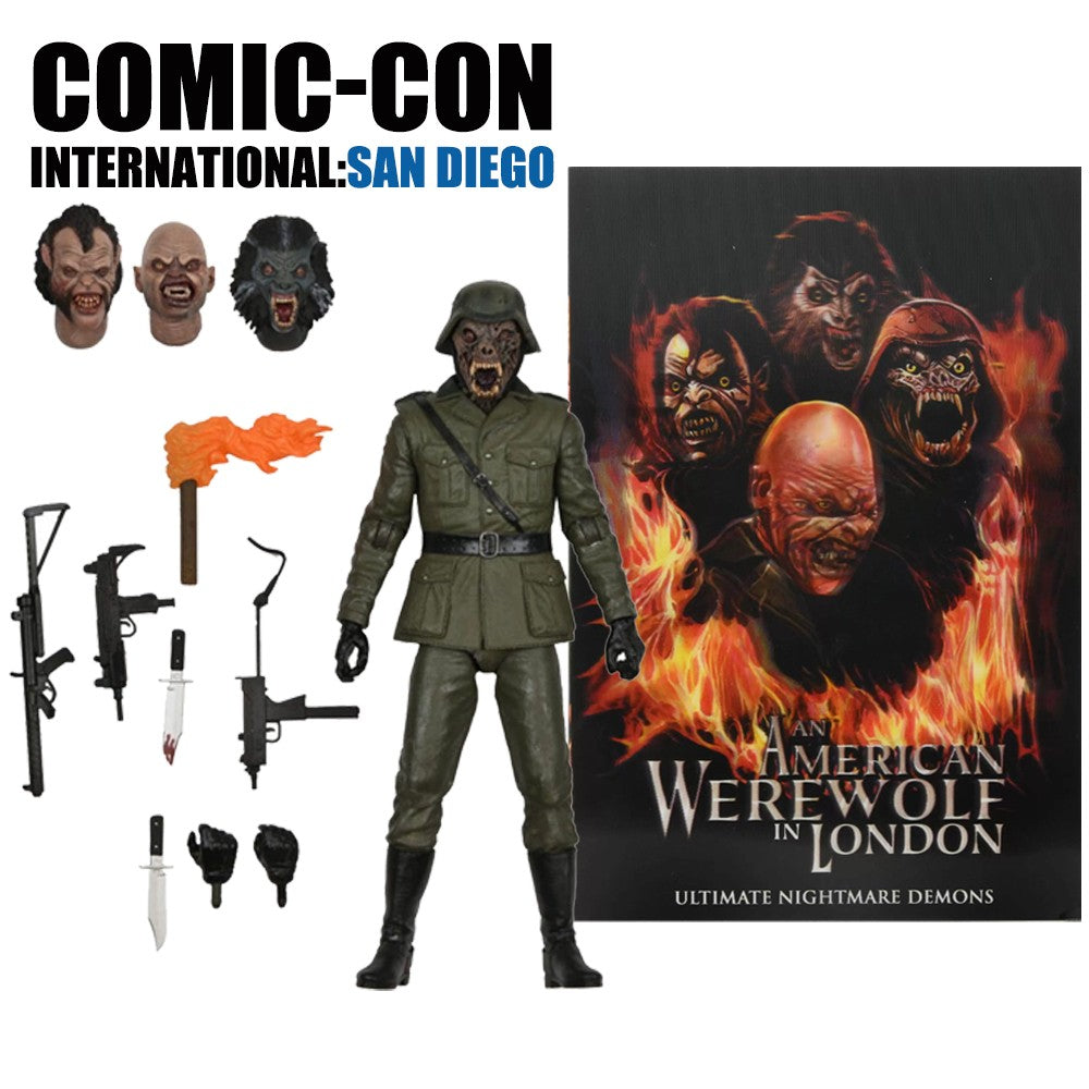NECA American Werewolf in London: Nightmare Demon Ultimate 7" Action Figure NECA 100% Original Model Doll Garage Kit Horror toy