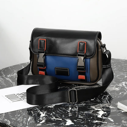 2025 New Designer Crossbody Bag for Men Bags Leather Casual Man Messenger Bag Luxury Male Bag Classic Sling Pack Shoulder Bag