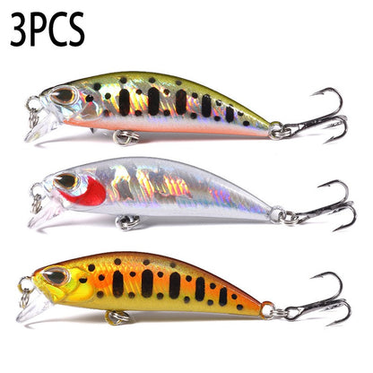 1Pcs 5.8Cm 5.4g Pesca Jerkbait Lure Sinking Minnow Fishing Lures Hard Bait Black Minnow Wobbler Fishing Tackle
