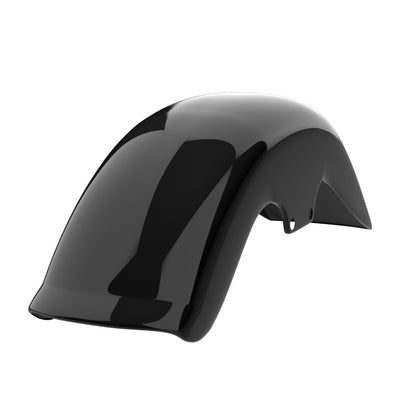Motorcycle Front Fender Retro Mudguard Cover Gloss Black ABS Plastic For Harley Softail Fat Boy 2006-2017 FLSTF FLSTFB FLSTFI
