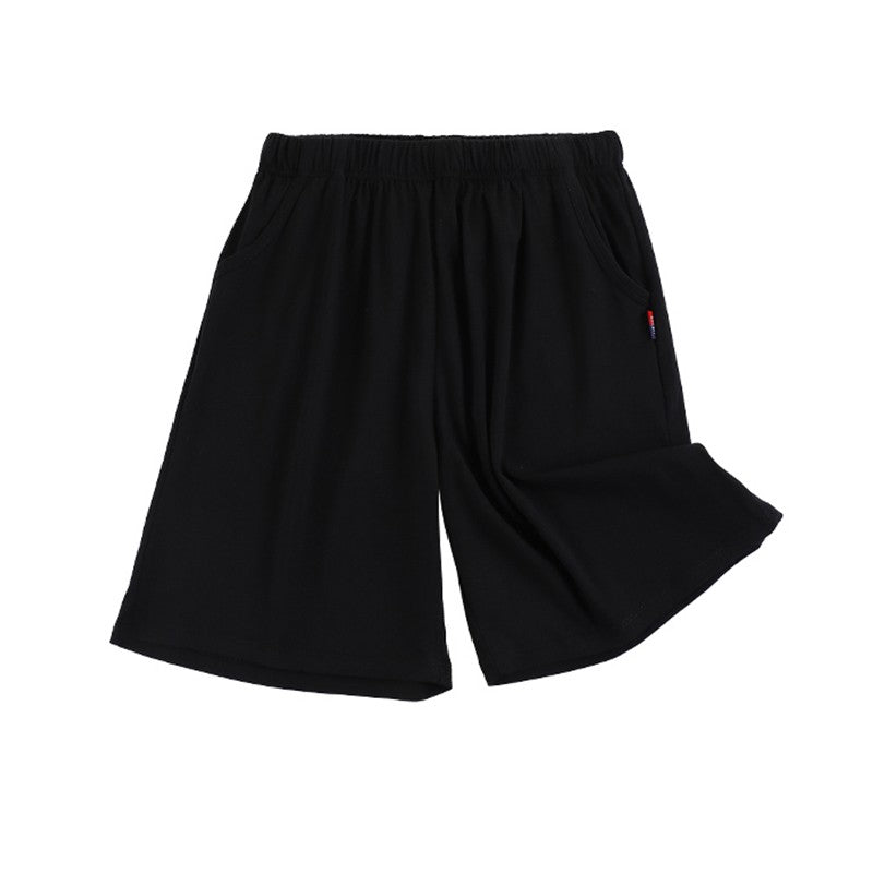 Pajama Pants Men's Shorts Summer Thin Casual Home Loose Large Size Five-Quarter Pants Home Beach Pants Men's Large Pants