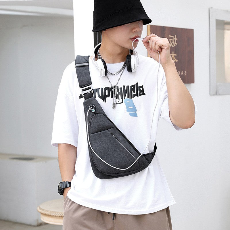 Sling Bag - Anti-theft Crossbody Shoulder Bag for Men and Women Sling Chest Crossbody Bag for Travel, Sport, Work Casual Daypack