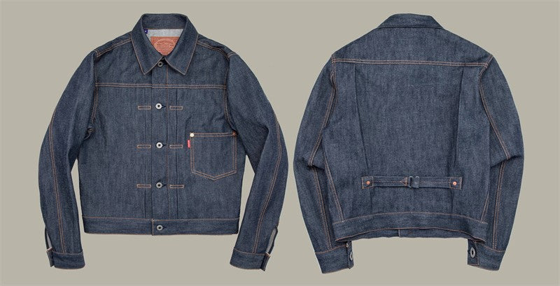 Red Tornado 506XX Jean Jacket American Casual Style Type 1 Selvedge Denim Blouse