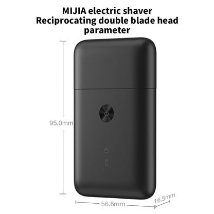 Xiaomi Mijia Electric Shaver Reciprocating Dual Cutter Blade Waterproof Mini Portable Rechargeable Magnetic Knife Holder Razor
