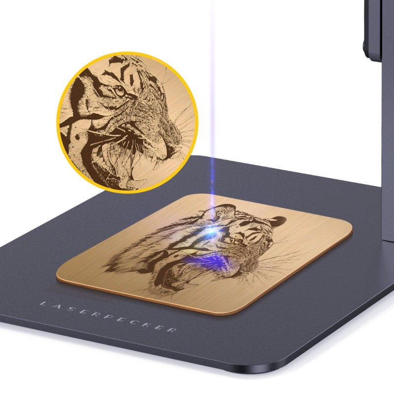 Gravador a Laser LaserPecker 2 Portátil para Madeira Máquina de Gravação a Laser Impressora de Logo DIY Máquina de Gravação a Laser para Artesanato