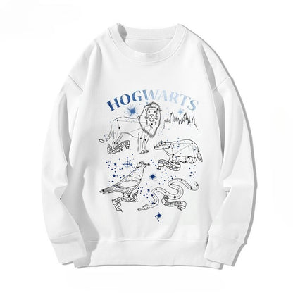 Autumn and Winter Hot Selling New Harry Potter Slytherin Gryffindor Round Neck Hoodie for Men and Women Versatile Casual Clothes
