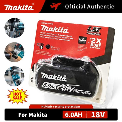 ??Bateria recarregável Makita 6.0Ah 18V 100% original para ferramentas elétricas Makita 18V BL1830 BL1830B BL1840 BL1840B BL1850 BL1850B