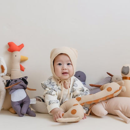 Instagram Baby Giraffe Doll Canvas Toy Doll Children's Baby Comfort Doll Comfort Pillow PP Cotton