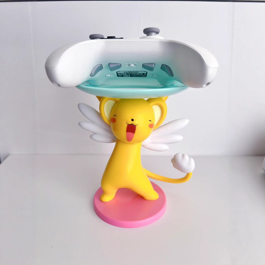 Bandeja Cardcaptor Sakura de 16cm Keroberos Figura Anime Estátua Modelo Colecionável em Caixa Decoração de Mesa Presentes?