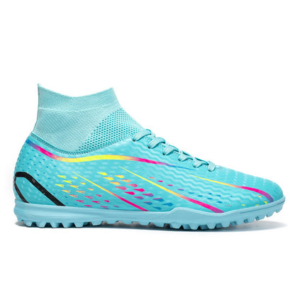 Unisex Soccer Cleats With FG Studs And TF Blades Options For Natural Grass Turf Indoor Superior Traction Anti Slip Grippy Soles