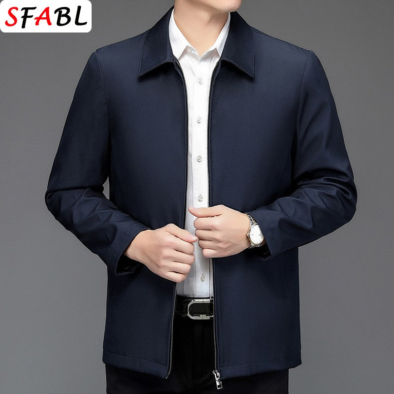 Loose Casual Business Men's Jacket Blazers for Men Formal Social Jacket Solid Color Luxury Office Dress Coat Spring Autumn New