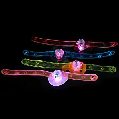 5/10/20PCS Glowing Halloween Pumpkin Ghost Bracelet Rings Night Decor Halloween Party Favor Festival Carnival Gifts Bag Fillers