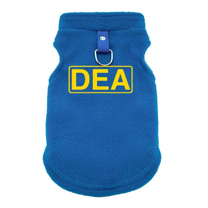FBI Roupa para Cães Colete Macio Quente Roupa para Cachorros Colete Capa Roupa de Inverno para Animais de Estimação Jaqueta Casaco Cães Pequenos e Médios Roupa Chihuahua P-GG