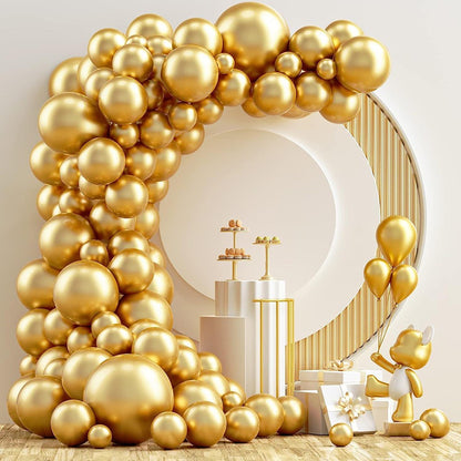 10/30pcs Metallic Biue Balloons Bridal Wedding Chrome Purple Gold Silver Globos Graduation Birthday Party Baby Shower Decoration