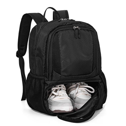 Mochila de Basquete Grande, Bolsa Esportiva com Suporte Separado para Bola, Compartimento para Tênis, Ideal para Futebol, Vôlei, Natação, Academia, Viagem