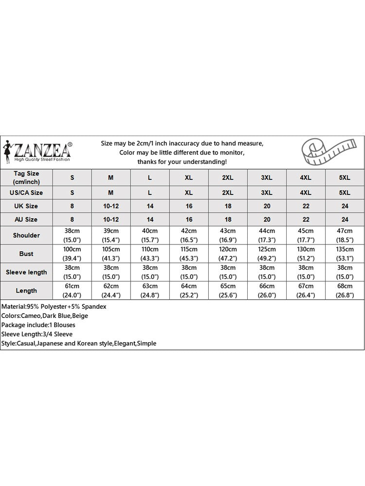 ZANZEA Women Elegant Party Blouse Chic Mesh Ruffle 3/4 Sleeve Tops 2025 Autumn Designer Stand Collar Shirts Korean Loose Tunics