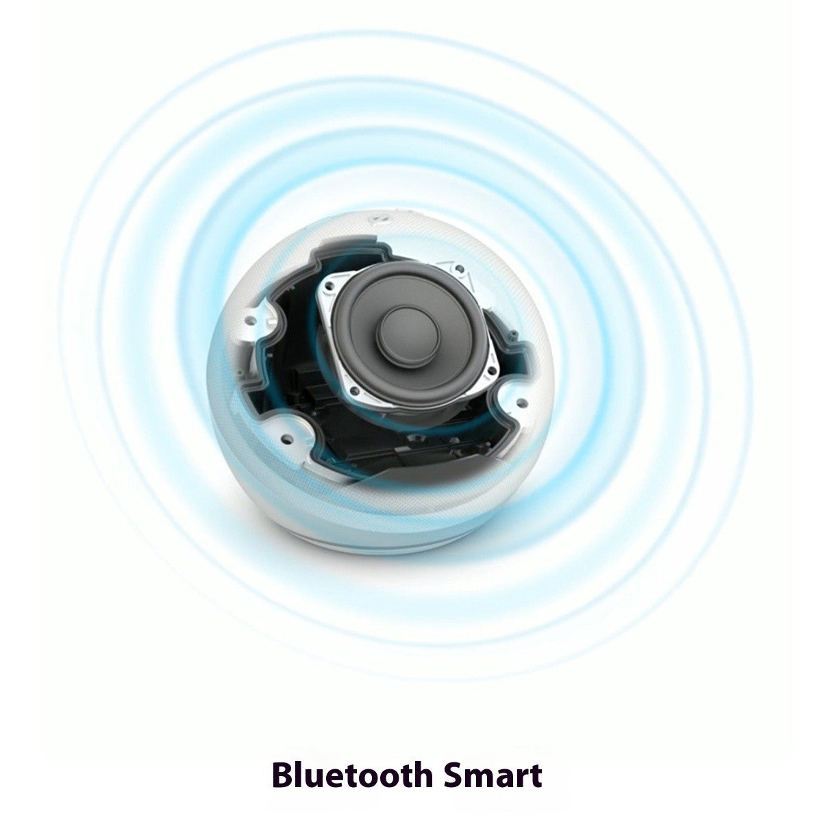 Mini Caixa de Som Bluetooth Portátil Sem Fio com Cancelamento de Ruído Alaxe para Festas, Acampamentos, Luz RGB e Subwoofer para Ambientes Externos
