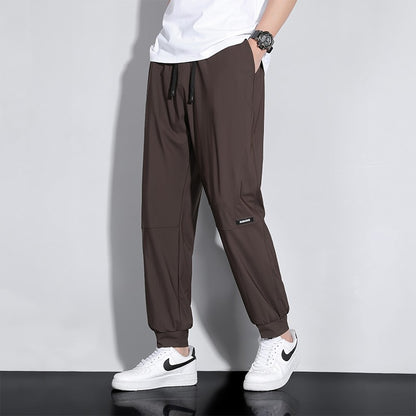 Men Summer Sweatpants Plus Size 8XL 9XL 10XL High Elastic Gym Joggers Large Size Quick Drying Running Fitness Pants Men Clothing