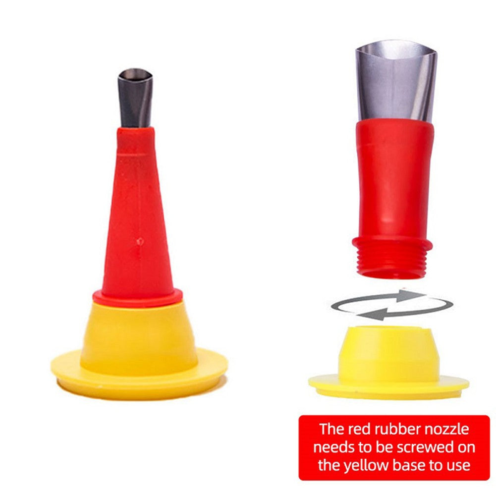 22 PEÇAS Bicos Aplicadores de Calafetagem de Aço Inoxidável, Ferramenta de Acabamento de Calafetagem para Vedantes de Silicone e Cola, para Juntas de Pias de Cozinha e Banheiro